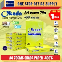 OKADA A4 PAPER 400'S -  70gsm