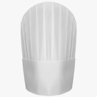 PAPER CHEF HAT WHITE (30CM & 23CM)