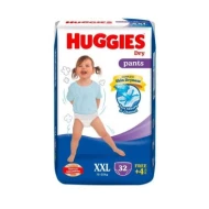HUGGIES DRYPANT SJP - XXL (4X32+4S)