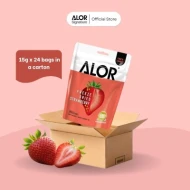 Alor Freeze Dried Fruits Strawberry (15g x 24 packs)