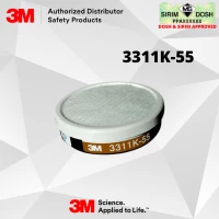 3M Organic Vapor Cartridge 3311K-55, Sirim and Dosh Approved.