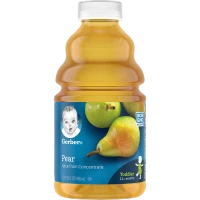 Gerber 100% Pear Juice 946ml Bottle (6 bottles per carton)