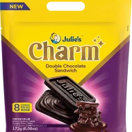 Julie's Charm Tiramisu Sandwich Charm 8's 172g