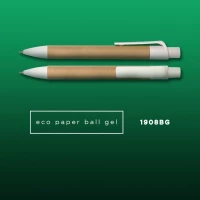 Eco Paper Ball Gel Pen (1000 Units Per Carton)
