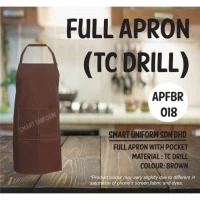 Full Apron TC Drill Brown APFBR018