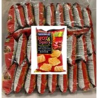 Miaow Miaow Hot & Spicy Flavoured Snacks 30 x 14g