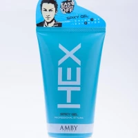 Amby London HEX Spiky Gel (Blue) (1 Outer = 6 Pcs) (Buy 12 Pcs Free 1 Pcs)