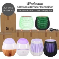 Air Humidifier Aroma Diffuser Aromatherapy LED Humidifier USB Essential Oil Diffuser