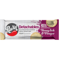 Ravin Detachables Honey Salt and Vinegar Rice Cracker 100g