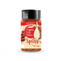 Organic Dried Chili Flakes 50g