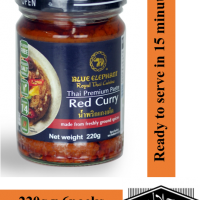 BLUE ELEPHANT RED CURRY PASTE 220G X 6