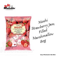 STRAWBERRY JAM FILLED MARSHMALLOW 80g