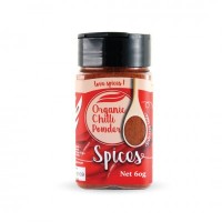 Organic Chilli Powder 60g (12 Units Per Carton)