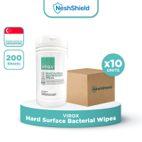 (Carton)VIROX HARD SURFACE BACTERICIDAL WIPES 200S ALCOHOL WIPES