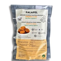 FALAFEL - TURMERIC & LIME [Frozen, Vegan & Halal]  (25 Units per Carton)