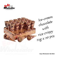 ICE CREAM CHOCOLATE WITH RICE CRISPY 22g